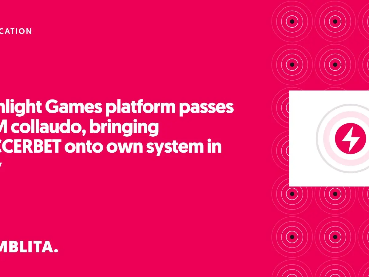 Gamblita cover graphic: Highlight Games platform passes ADM collaudo, bringing SOCCERBET onto own system in Italy