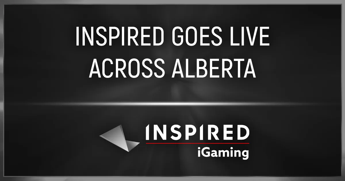 Inspired Entertainment Alberta launch graphic
