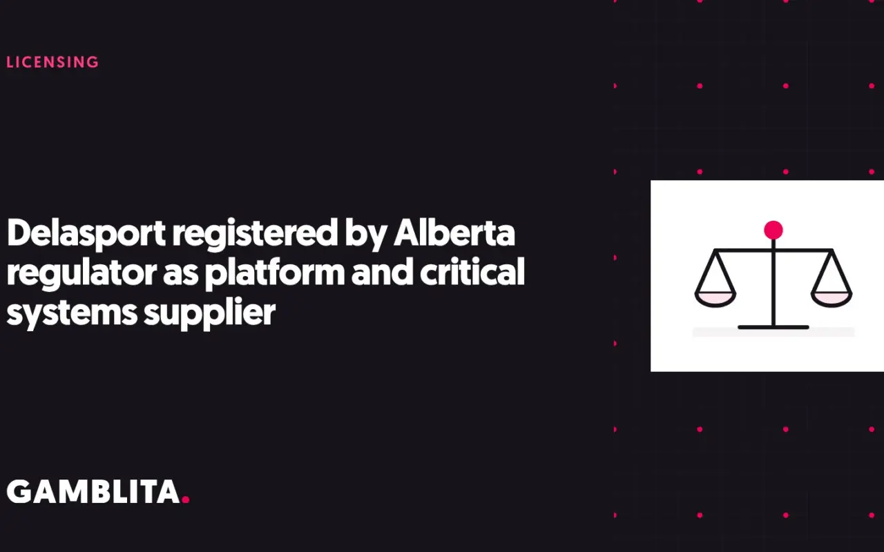 Gamblita cover graphic: Delasport registered by Alberta regulator as platform and critical systems supplier