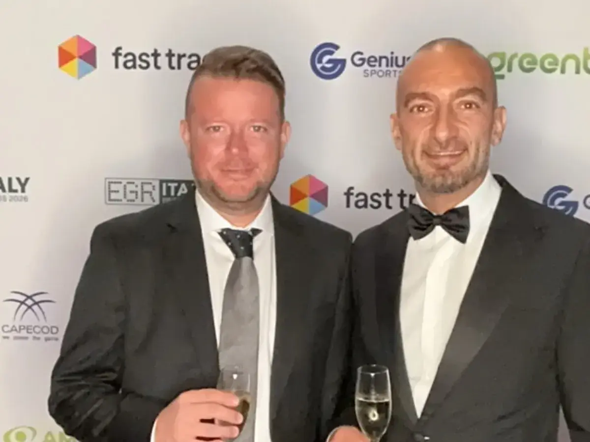 Casino2k representatives at the EGR Italy Awards 2026 in Rome