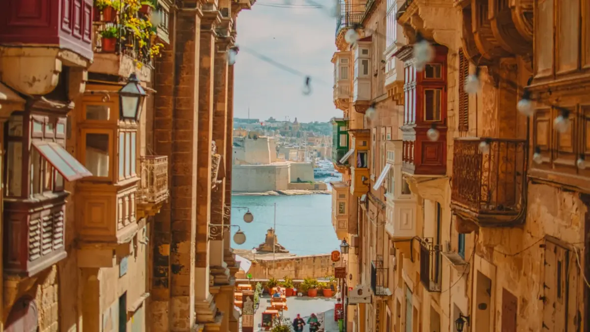 Street in Valletta, Malta, where Catena Media is headquartered