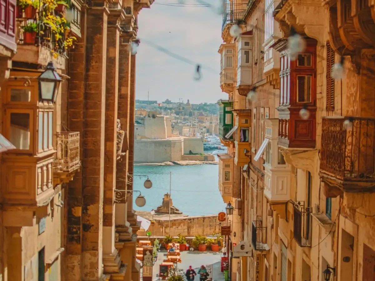 Street in Valletta, Malta, where Catena Media is headquartered