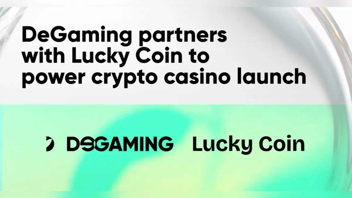 DeGaming and Lucky Coin partnership