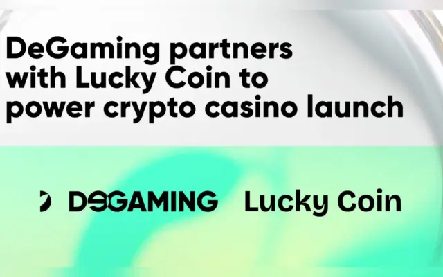 DeGaming and Lucky Coin partnership