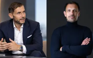 Alessio Crisantemi of IGE and GN Media and Stuart Hunter of WorldGaming