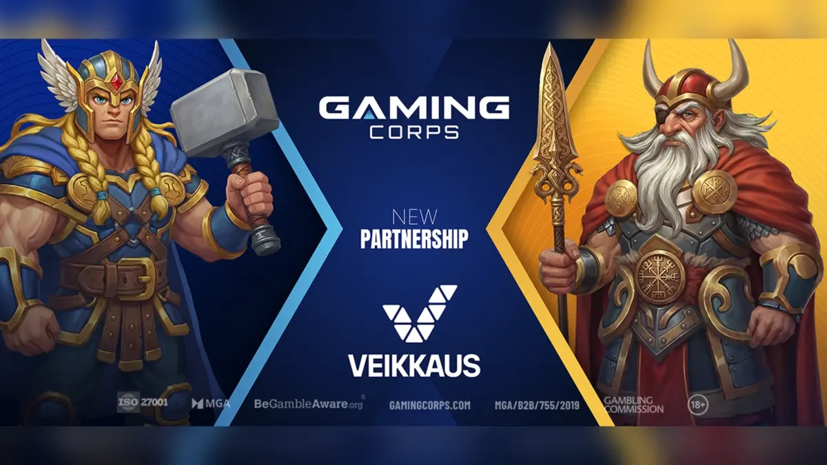 Gaming Corps and Veikkaus partnership artwork