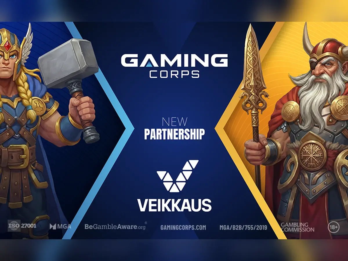 Gaming Corps and Veikkaus partnership artwork