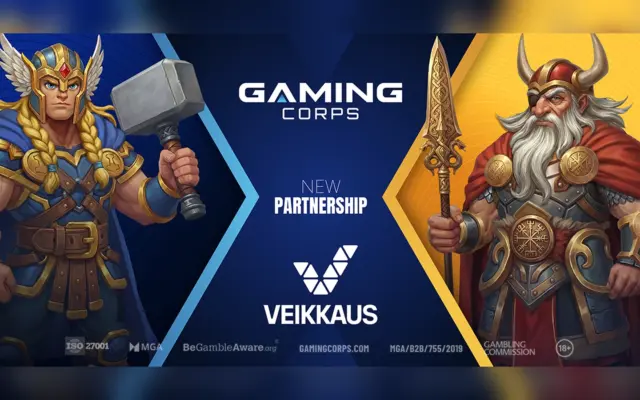 Gaming Corps and Veikkaus partnership artwork