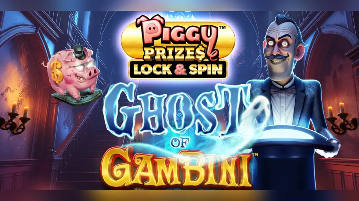 Piggy Prizes: Ghost of Gambini slot artwork