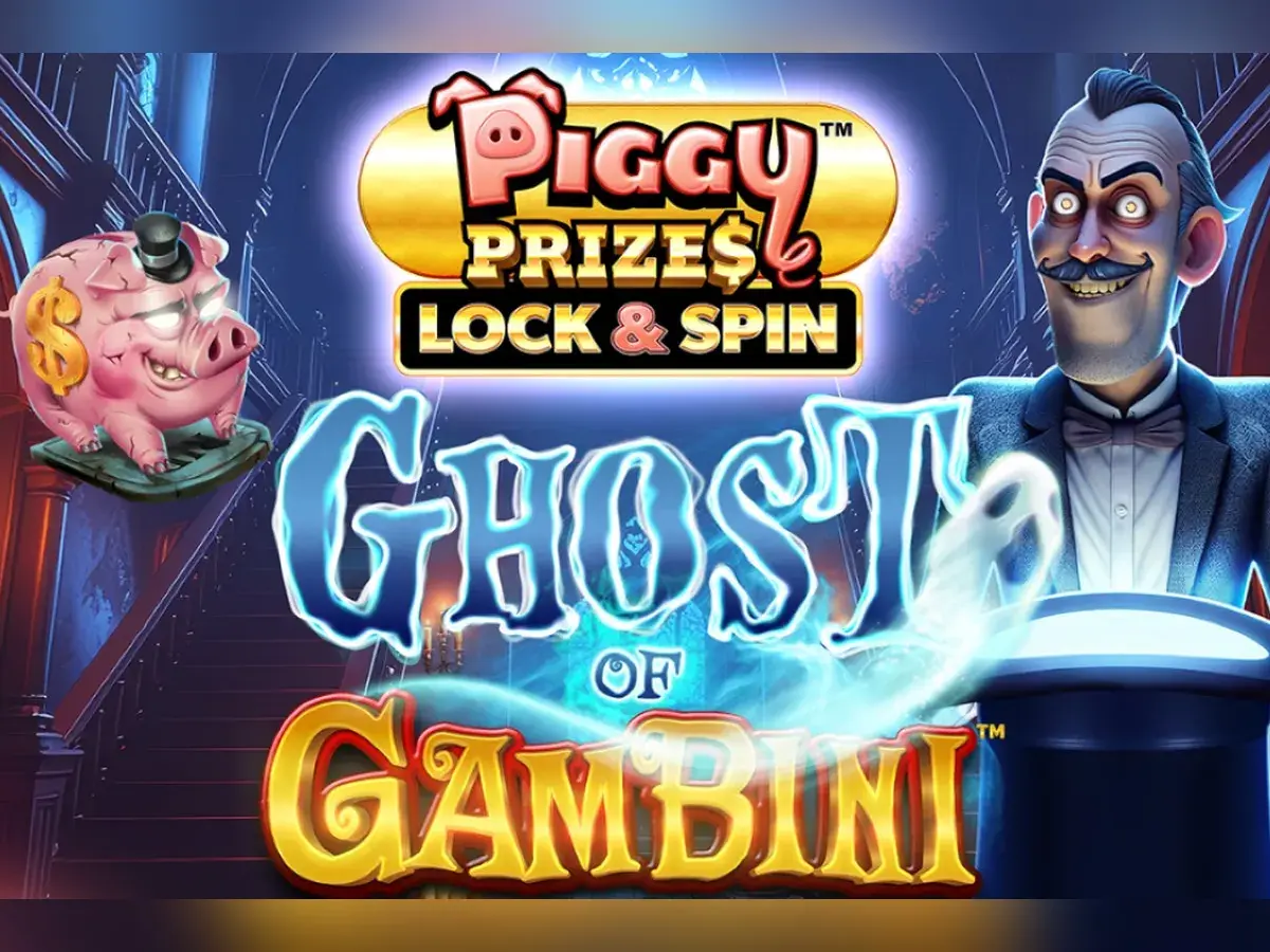 Piggy Prizes: Ghost of Gambini slot artwork