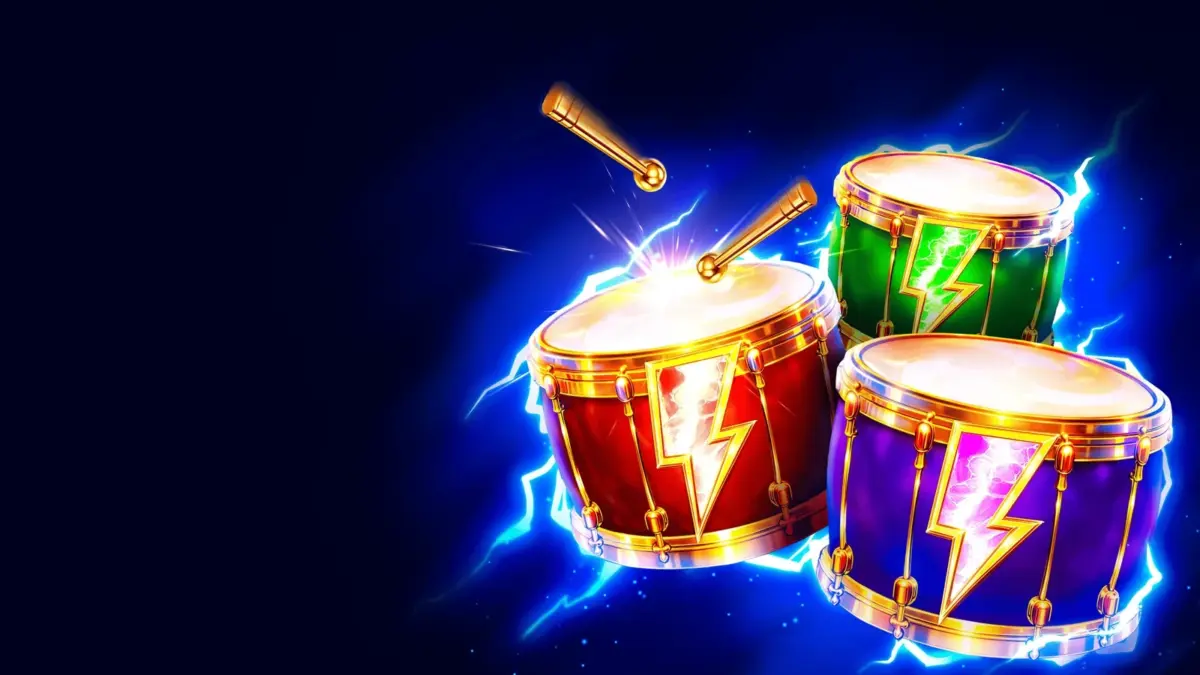 3 Power Drums slot artwork by Kendoo