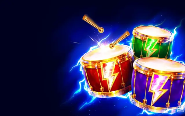 3 Power Drums slot artwork by Kendoo