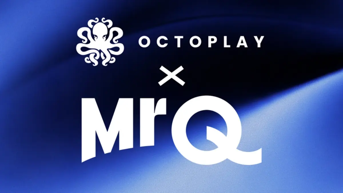 Octoplay and MrQ partnership graphic
