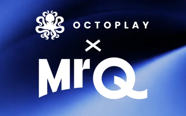 Octoplay and MrQ partnership graphic