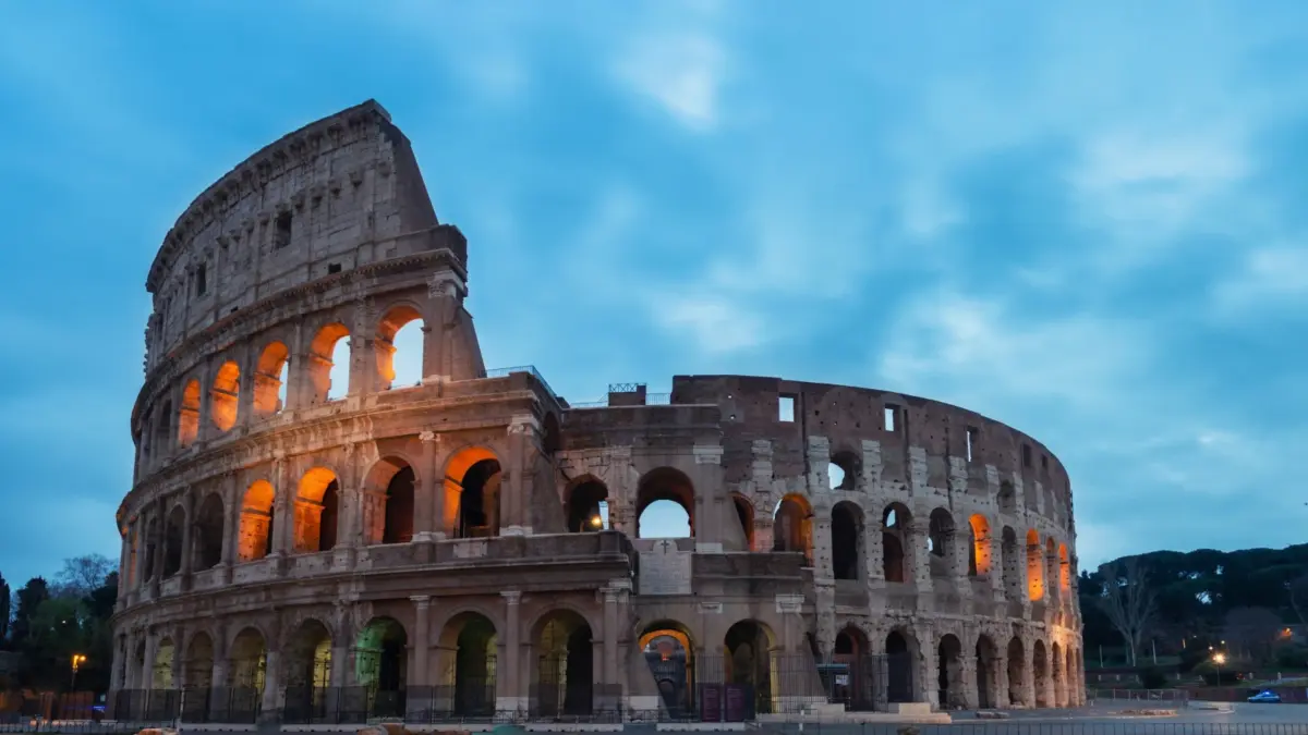 The Colosseum in Rome