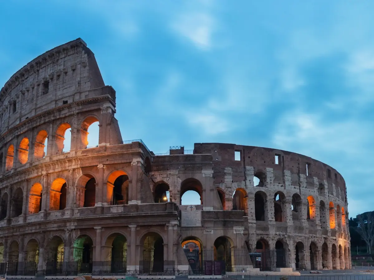 The Colosseum in Rome
