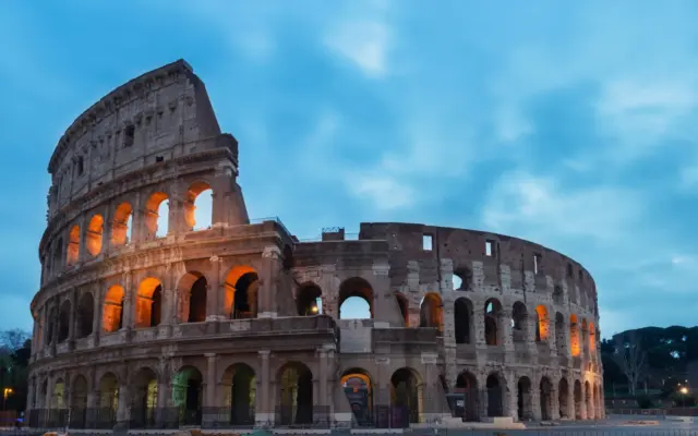 The Colosseum in Rome