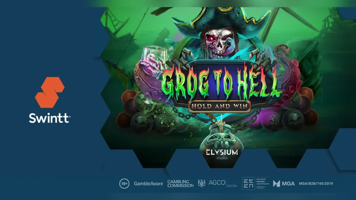 Grog To Hell Hold and Win slot artwork