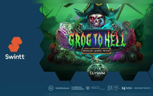 Grog To Hell Hold and Win slot artwork