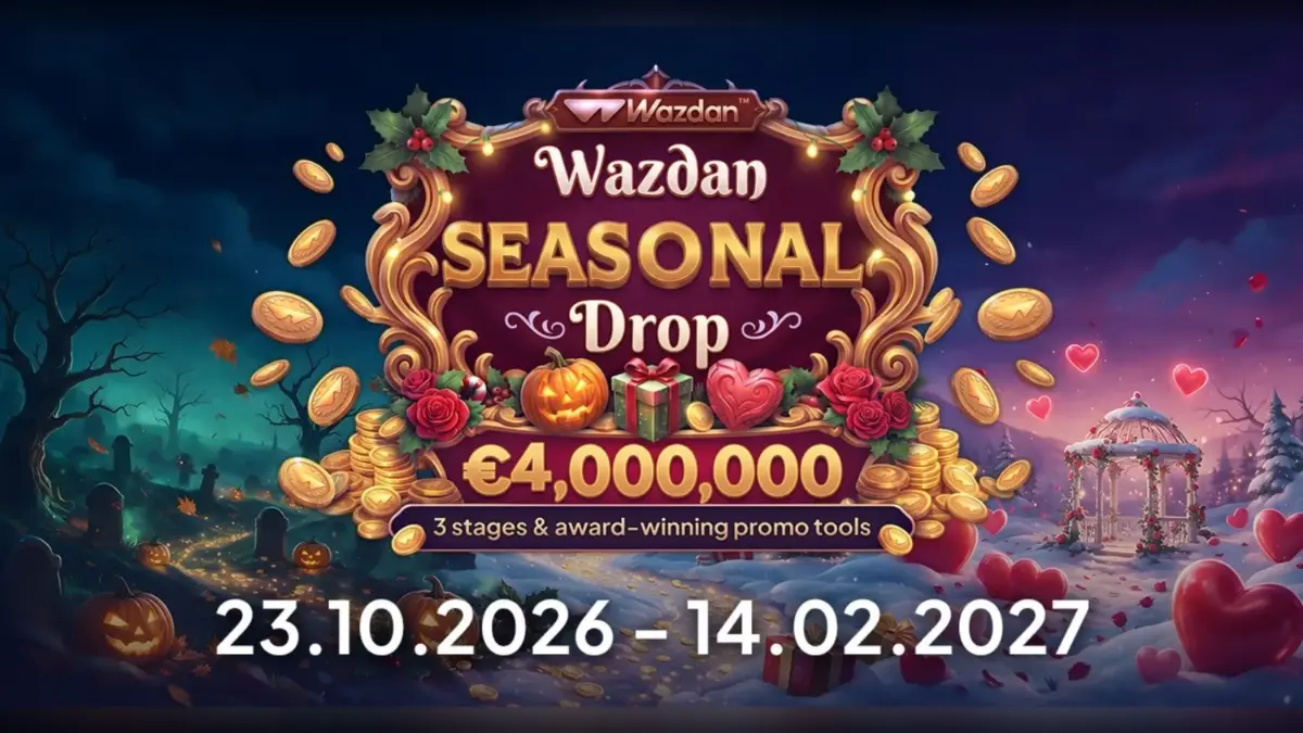 Wazdan Seasonal Drop campaign artwork