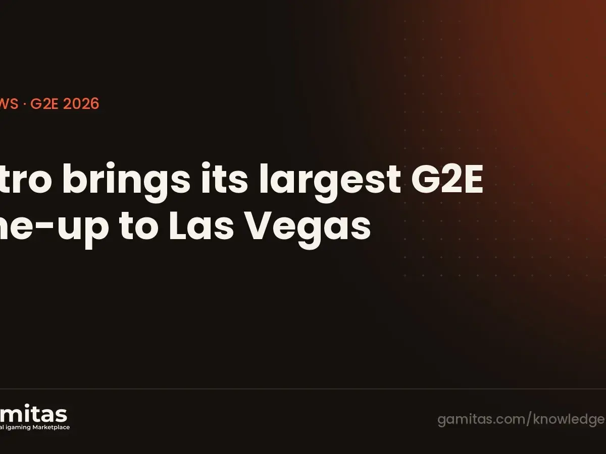 Zitro stand and cabinets at G2E 2026 in Las Vegas